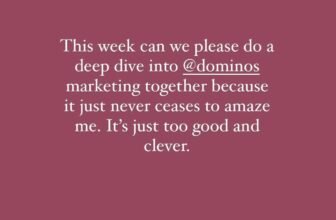 Domino’s Advertising Chat with Kat...