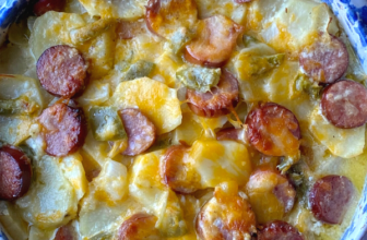 SCALLOPED POTATOES AND SAUSAGE – T...
