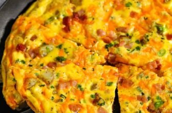 Ham and Cheese Frittata – Spend Wi...