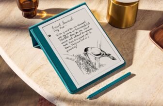 The Kindle Scribe simply dropped to its ...