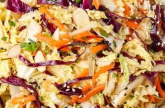 Asian Cabbage Salad – Barefeet wit...