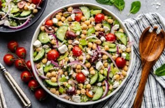 Mediterranean Chickpea Salad – The...