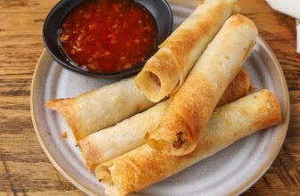 Air Fryer Lumpia – Barefeet within...