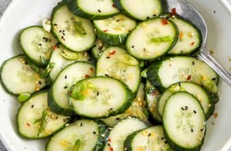 Asian Cucumber Salad – Spend With ...