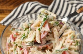 Cajun Pasta Salad – Barefeet withi...
