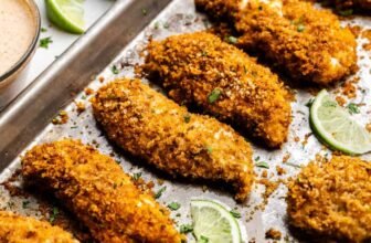 Chili-Lime Baked Rooster Tenders