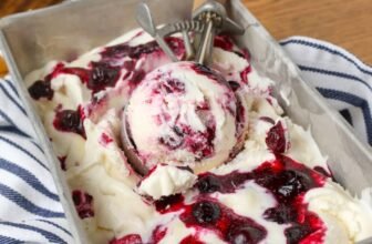 Lemon Blueberry Ice Cream – Barefe...