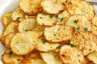 Oven Baked Potato Slices – Spend W...