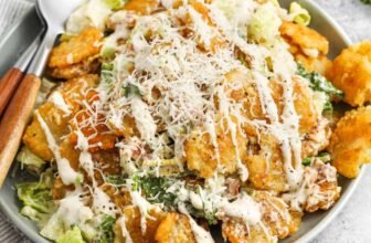 Crispy Tater Caesar Salad – Spend ...