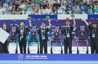 China's inaugural 'Robotic Olm...