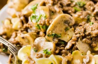 Floor Beef Stroganoff – Spend With...