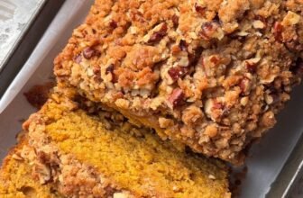 PUMPKIN PECAN STREUSEL BREAD – The...