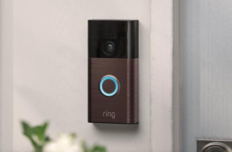 This battery-powered Ring doorbell is on...