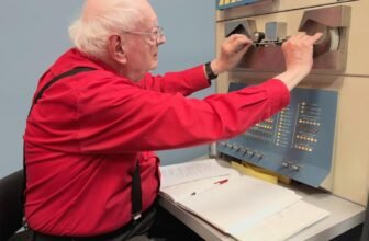 Somebody programmed a 65-year previous p...