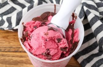 Cranberry Ice Cream – Barefeet wit...