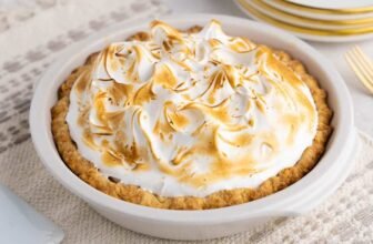 Candy Potato Pie with Marshmallow Mering...
