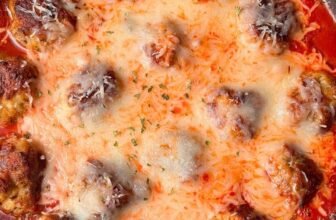 CHICKEN PARMESAN MEATBALL SKILLET –...